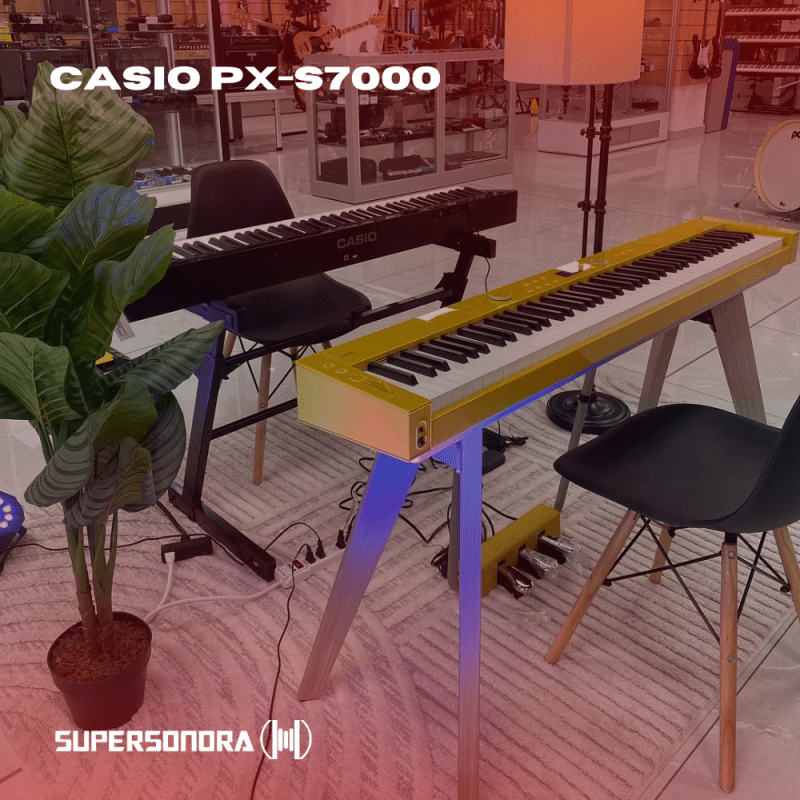 Casio Privia PX-S7000: O Piano Digital Que Eleva a Decoração e a&nbsp;Música