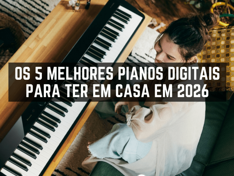 Os 5 melhores pianos digitais para ter em casa em&nbsp;2026