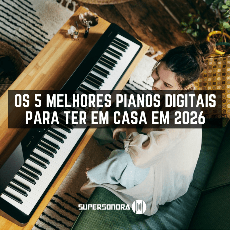 Os 5 melhores pianos digitais para ter em casa em&nbsp;2026